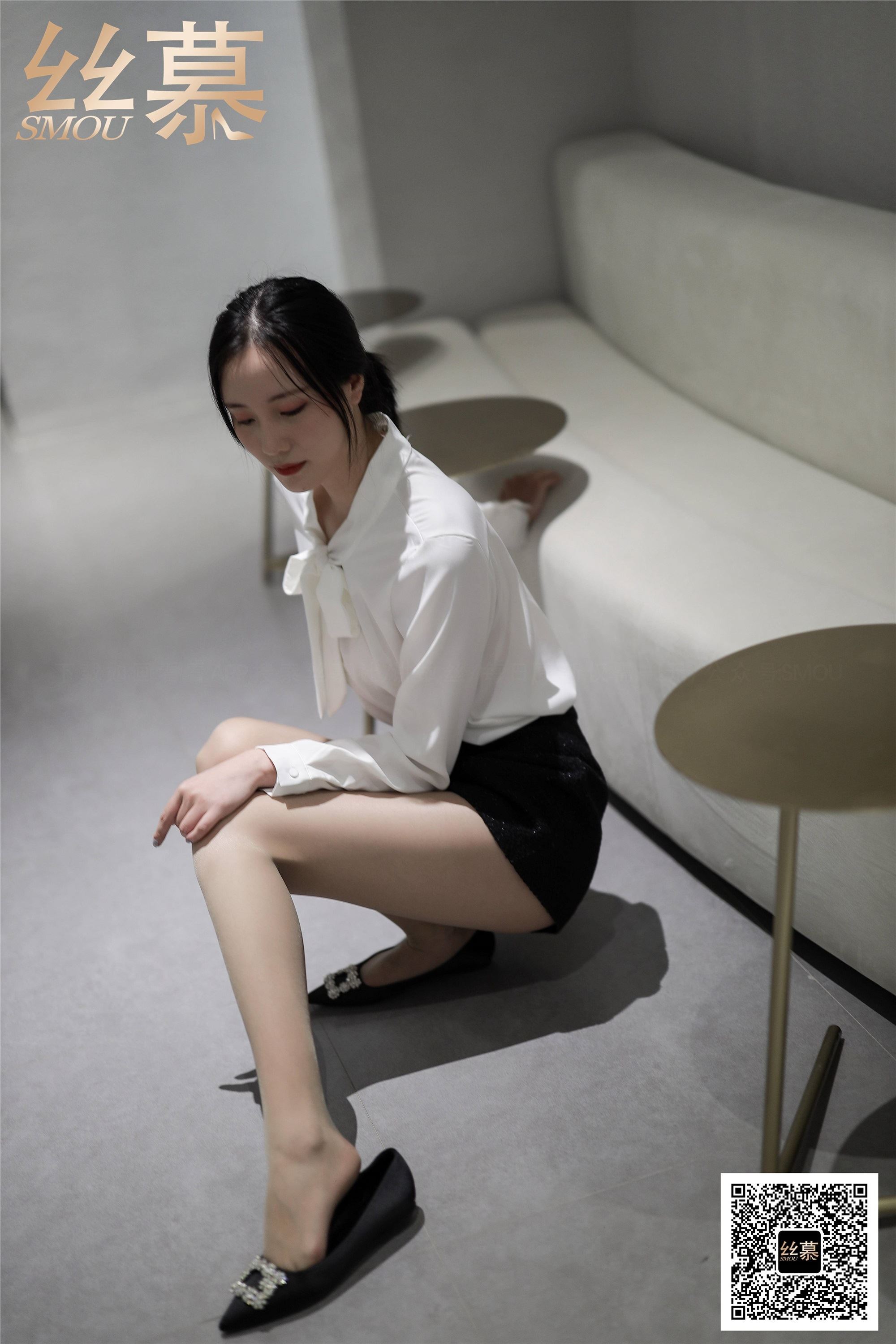 丝慕GIRL 特写集 TX089 紫宁《平底鞋女神》